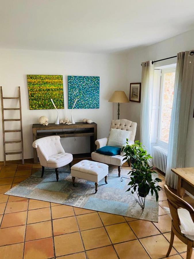 Villa Provencale Familiale Avec Piscine Grimaud Bagian luar foto